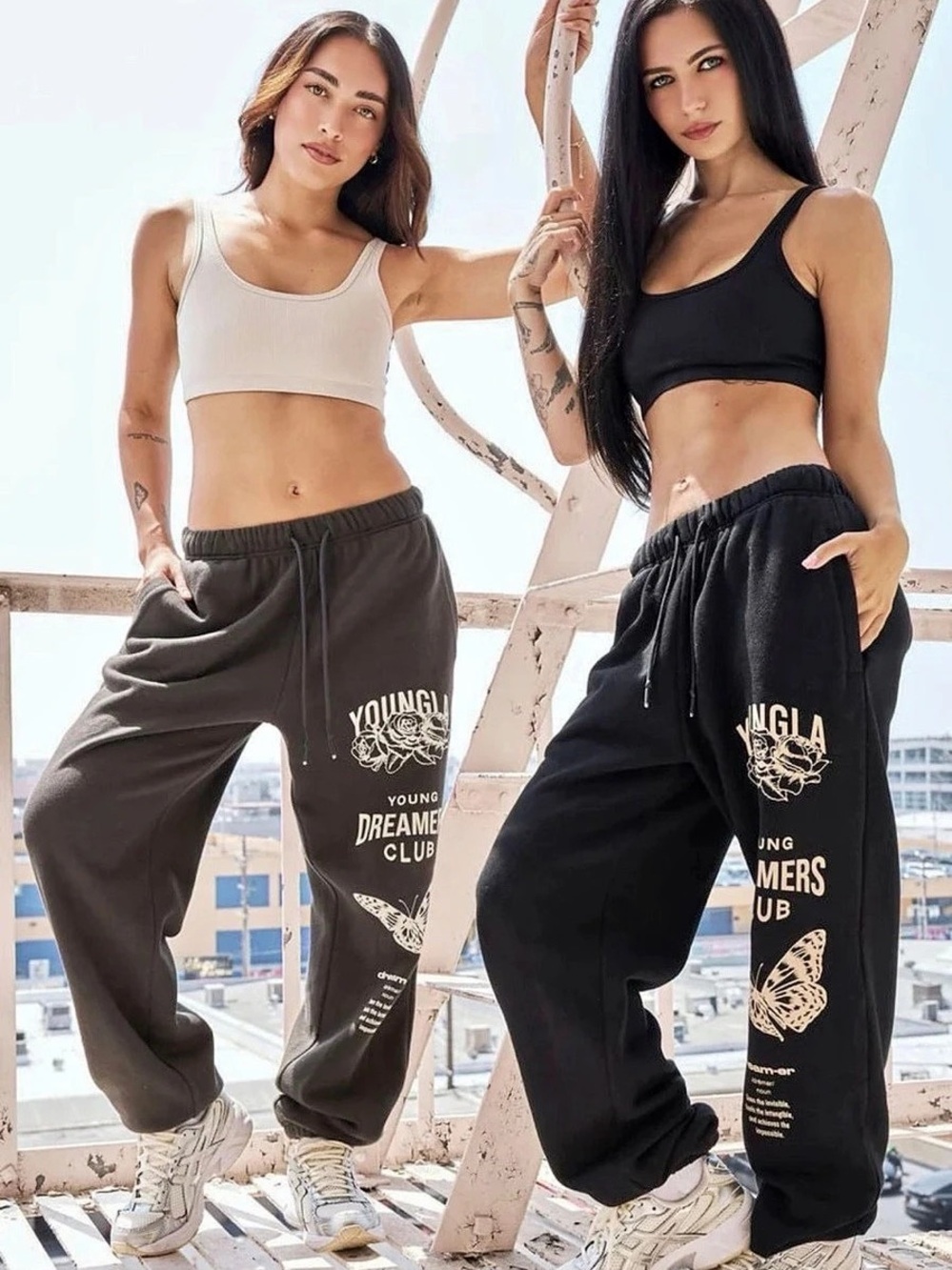 YoungLA The Immortal Joggers 233 in Brown